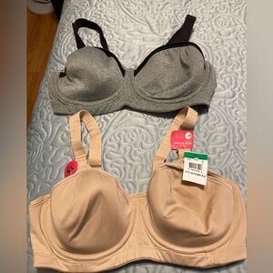 Playtex Outgoer Underwire Sport Bras BOGO